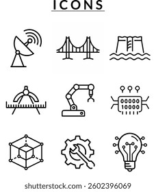 set of icons, Icon Collection