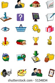 Set icons for a internet or design