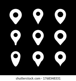Establecer los iconos del pin de ubicación