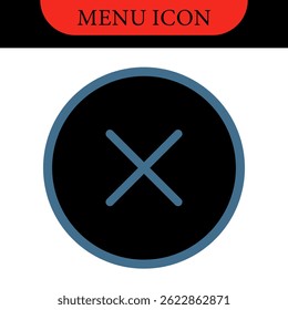 Definir menu de ícones para aplicativos e Web. Ícone Do Menu Hamburger. Ícones de vetor definidos. Ilustração vetorial