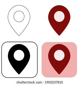 establecer iconos de pin para aplicación web