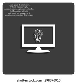 Set of icons. Put into shopping cart. Great buy. Cart of goods. Supermarket. icon. vector design