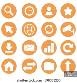 Set of icons. Refresh home. Different. For your design.