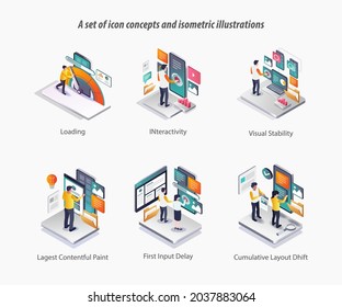 A set of icons for smartphone web applications