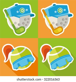 set of Icons sport 2