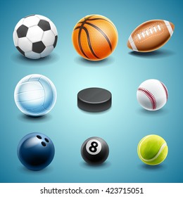 set icons for sport