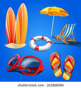 set icons summer