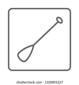 set icons sup surfing vector graphics