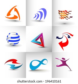 Set of icons, Symbol Design 