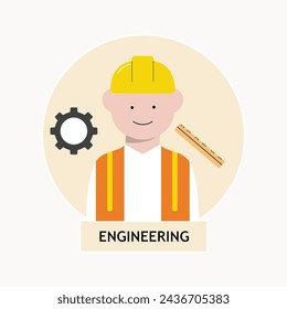 
set of icons vector illustration concept line character profession job collection of simple and colored avatar symbols
