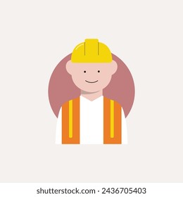 
Satz von Symbolen Vektor-Illustration Konzept Linie Zeichen Beruf Sammlung von einfachen und farbigen Avatar-Symbole