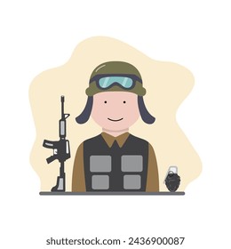 set of icons vector illustration concept line character profession job collection of simple and colored avatar symbols