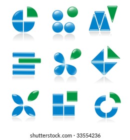 Set of icons. Vector-Illustration