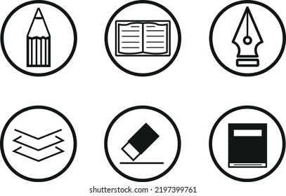 conjunto de iconos para el diseño web