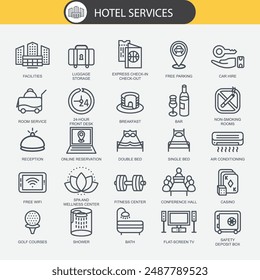 Set of icons for web design.