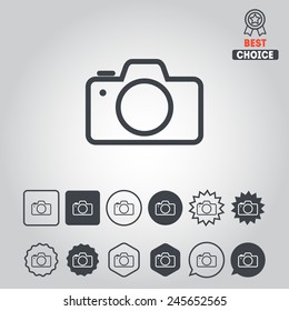 Set of icons for web design, stickers, applications and games
