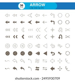Set of icons for web vector art.