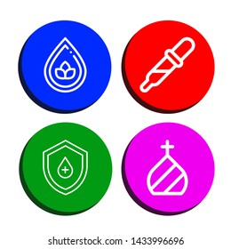 Set of igloo icons such as Drop, Dome , igloo