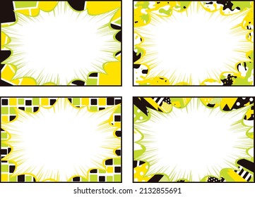 ilustración de la burbuja del discurso de la burbuja cómica