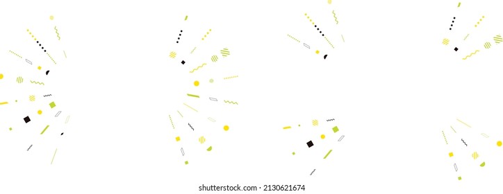 set illustration of geometric pattern effect line