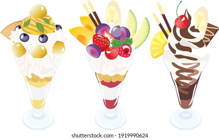 47,428 Ice Cream Sundae Stock Vectors, Images & Vector Art | Shutterstock