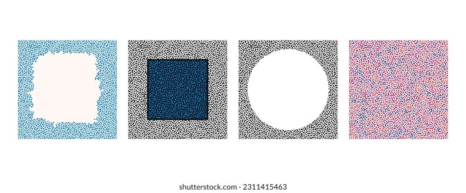 SET ILLUSTRATION TURING ABSTRACT LINE PATTERN DESIGN VECTOR GOOD FOR WALLPAPER, COVER,POSTER 