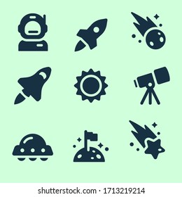 Set Illustration Vector Graphic Of Space Icons 
