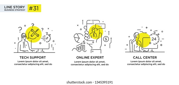 Set of illustrations concept with business concept. Workflow, growth, graphics. Business development, milestones, start-up. linear illustration Icons infographics. Landing page site print poster. Eps