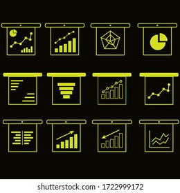 A set of illustrations for data analysis