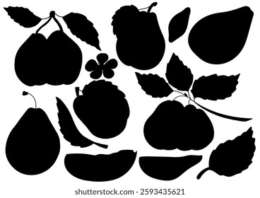Set of illustrations in hand draw style