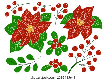 Set of illustrations in hand draw style