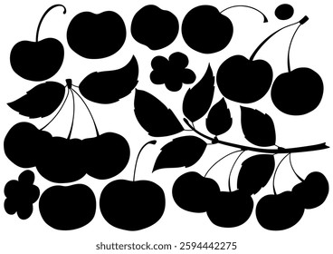 Set of illustrations in hand draw style