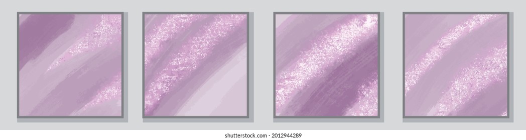 Set of illustrations. Posters. Poster templates. Illustrations in the style of fluid art. Paints. Drawings by paints. Watercolor brush strokes. Patterns. Abstract image. Acrylic paints.