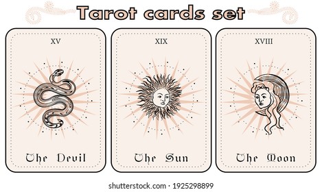 Tarot Cards Images Stock Photos Vectors Shutterstock