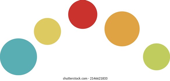 The set includes circus elements illustrations