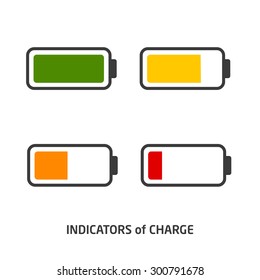 Set indicators of charge