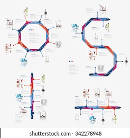Set industry infographic template layout with various statistical elements. Oil Industry Infographic Elements.