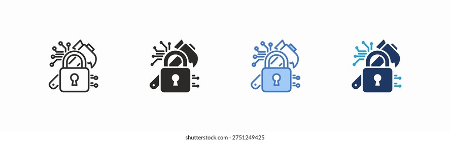 Set of infiltrate icon collection in multiple style. Icon suitable for web and mobile application