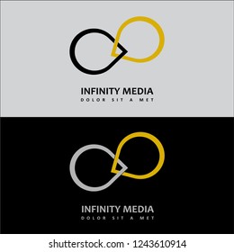 Set of Infinity Media Logo