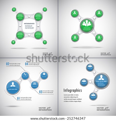 Set of Infographic element of business v.2