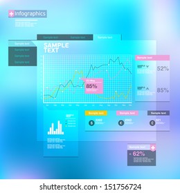 Set of infographic elements.