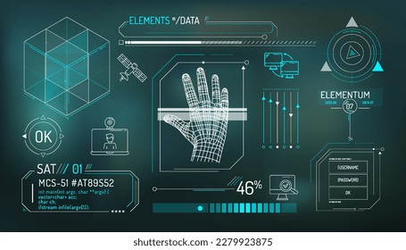 Conjunto de elementos infográficos sobre Internet satelital y seguridad de la red.