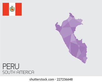 A Set of Infographic Elements for the Country of Peru