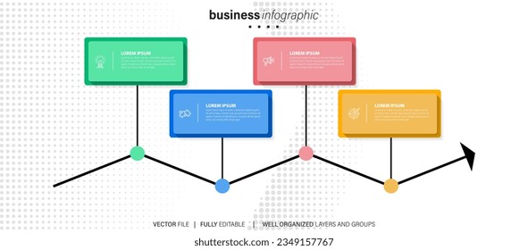 Set of infographic elements data visualization vector design template. Can be used for steps, options, business process, workflow, diagram, flowchart concept, timeline, marketing icons, info graphics.