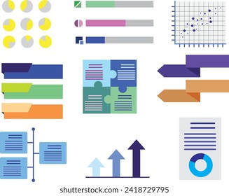 Set of infographic elements , detailed information, graphic illustrations. Graphic elements, business and investment information.