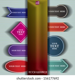 Set of Infographic elements. Vector illustration