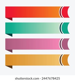 Set von Infografiken Vektorillustration