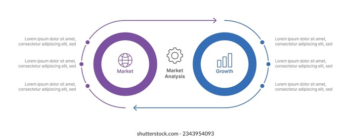 Set of infographic illustrations for presentations. Presentation, flyer, annual report, book, brochure, flyer template design.