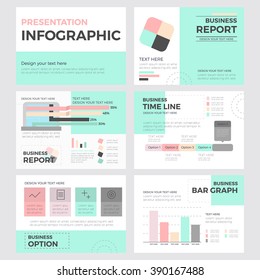 Set of infographic presentation concept of Business , vector element ,template business , business powerpoint , business element
