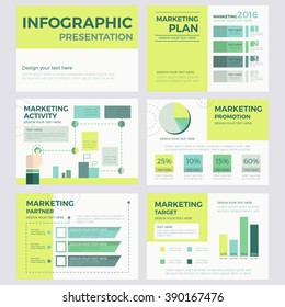 Set of infographic presentation concept of marketing , vector element ,template marketing , marketing powerpoint , marketing element